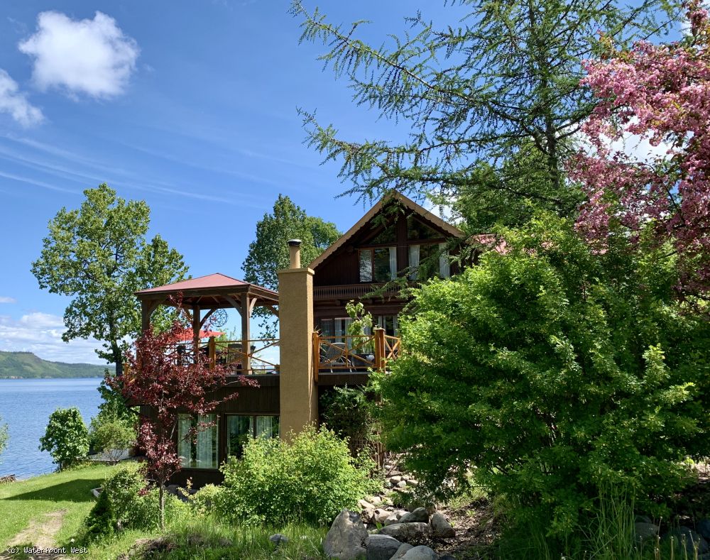 Luxury Lakefront Living on Pristine Francois Lake 116 acres