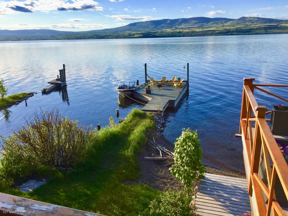 Luxury Lakefront Living on Pristine Francois Lake 116 acres