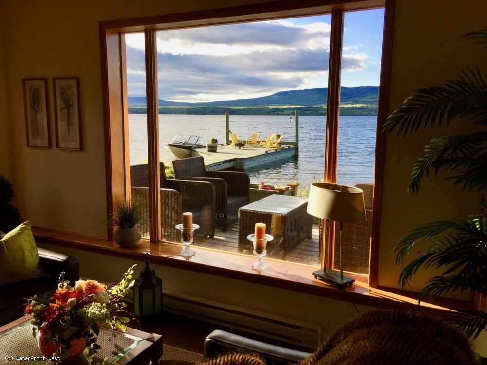 Luxury Lakefront Living on Pristine Francois Lake 116 acres