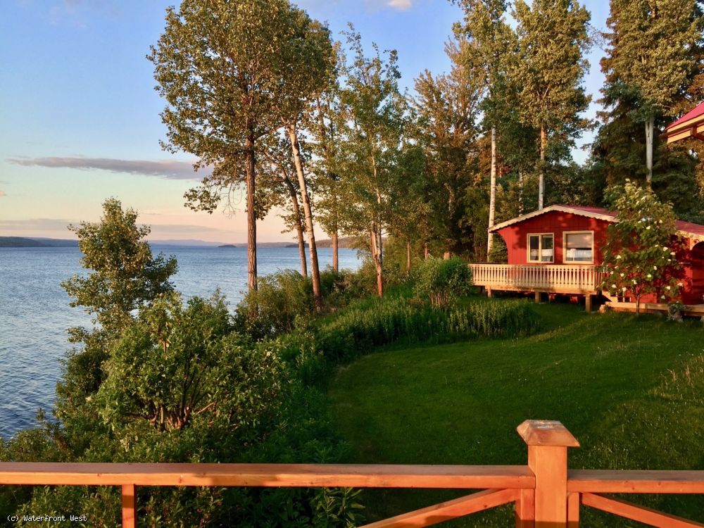 Luxury Lakefront Living on Pristine Francois Lake 116 acres